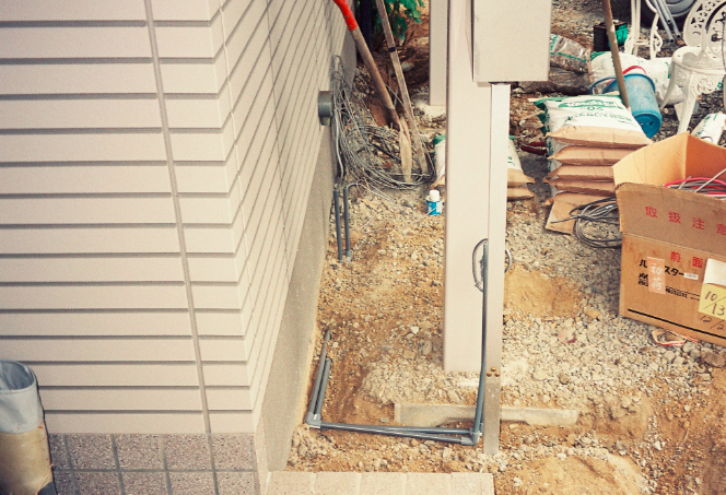 ピンコロ石で外構を自作 こだわりと節約の ｄｉｙ